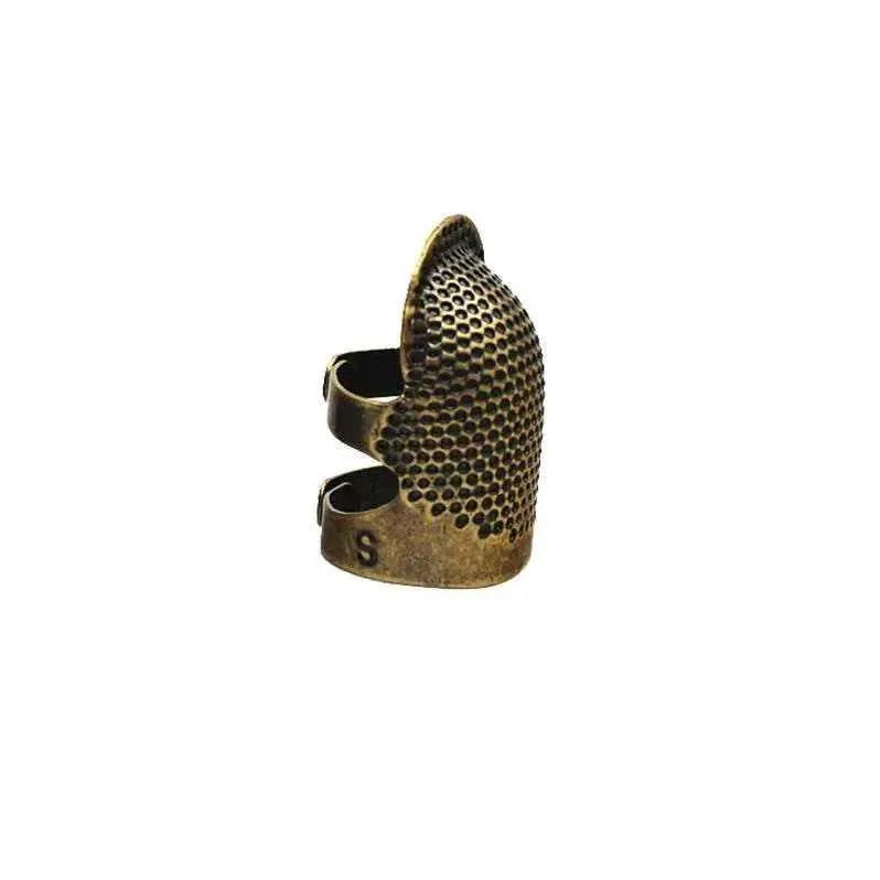 Gold Finger Thimble Antique Finger Protector Sewing Accessories Needlecraft Tools