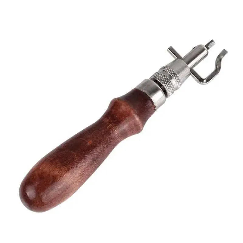 Groover Tool For Leather DIY Leatherworking Stitching Groover Edge Creaser And Trimmer Upholstery Repair and Making