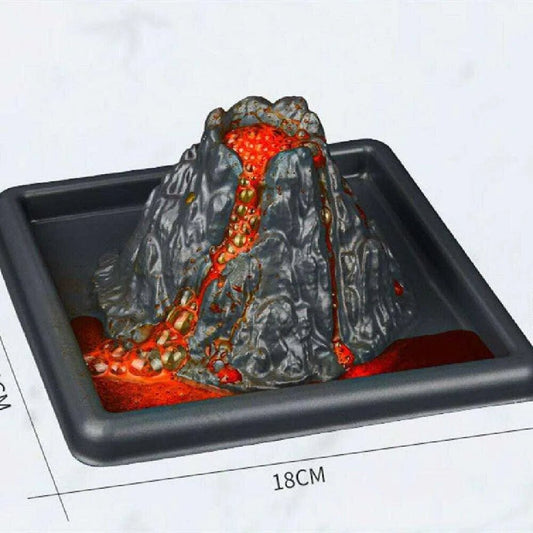 Gypsum Painting Kit Plaster Model Volcano Eruption DIY Crafts For Kids Science Educational Toy - DiyCraftsProject