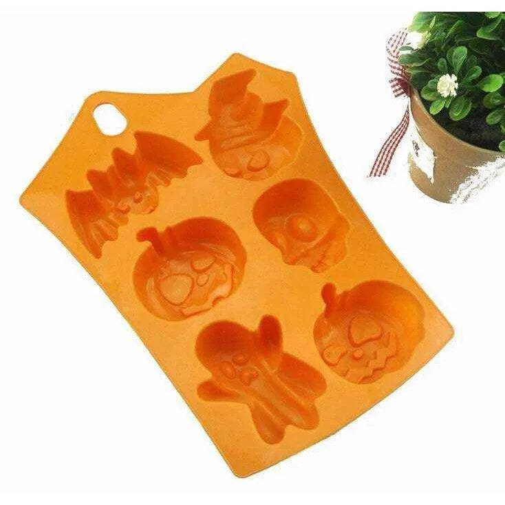 Halloween Mold Pumpkin Bat Ghost Cake Mold