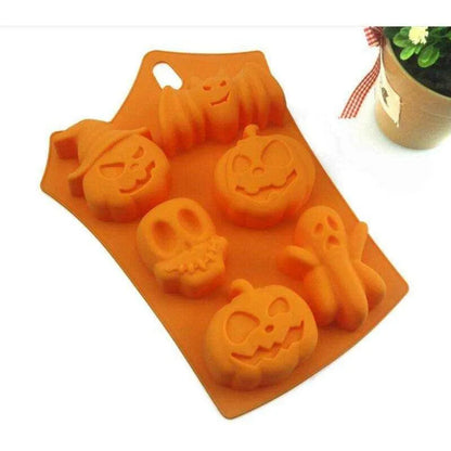 Halloween Mold Pumpkin Bat Ghost Cake Mold