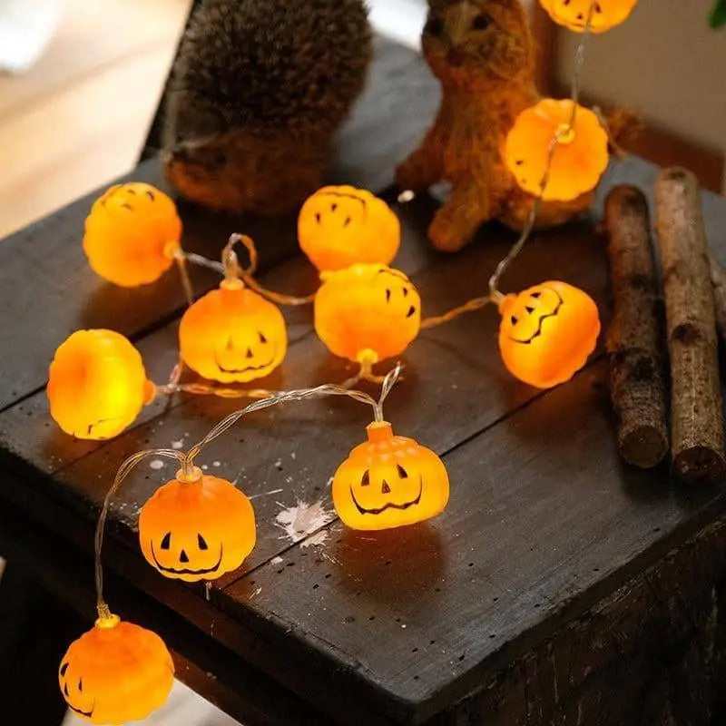 Halloween pumpkin light LED string light 1.5 meters