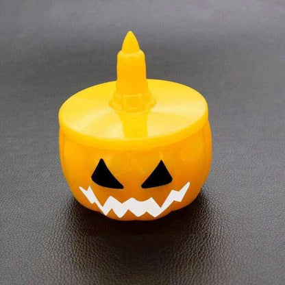 Halloween Pumpkin Mold Jack-o-Lantern Storage Box With Lid Silicone Mould DIY Candy Jar