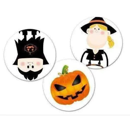 Halloween Wall Sticker Store Window Decals Removable Cartoon Pumpkin Wallpapers