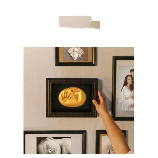 Hand And Foot Print Baby Keepsake - DiyCraftsProject