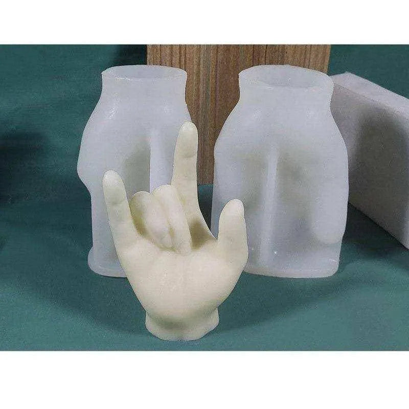 Hand Candle Mold Hand Mold