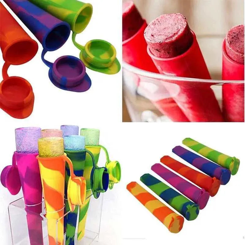 Ice Lolly Molds Silicone Mold DIY Ice Pop Birthday Party Supplies