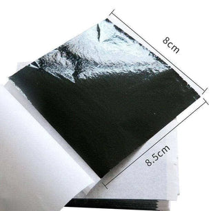 Imitation Gold Leaf Sheets For Guiding Pink Blue Black Gold And Silver Foil Paper
