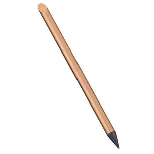 Close-up of inkless pen design and ergonomic grip