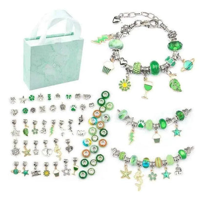 Jewelry Making Kit DIY Bracelet Making Gift For Kids Children's Activity Gift Box Set