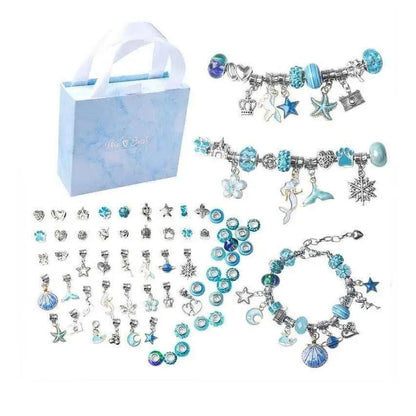 Jewelry Making Kit DIY Bracelet Making Gift For Kids Children's Activity Gift Box Set