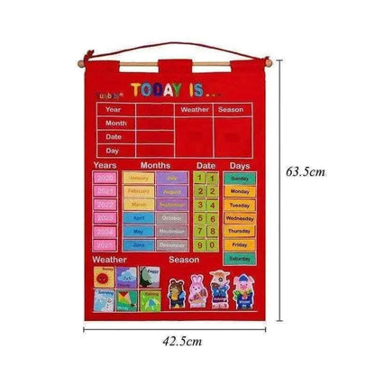 Kids calendar educational toy for kids