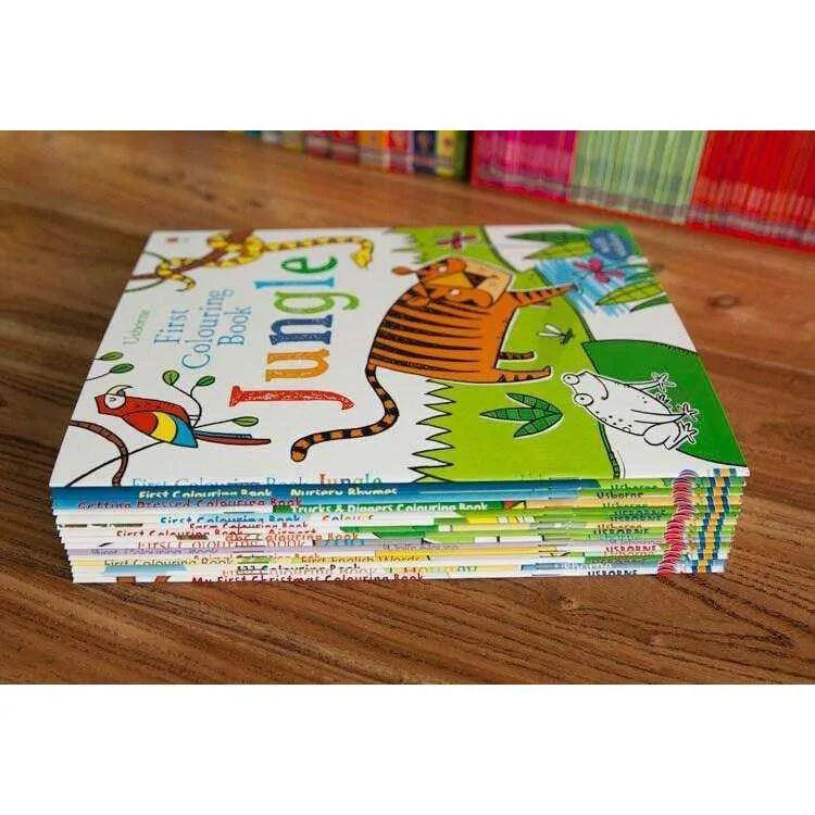 Kids Coloring Book Learning Activity Educational Books