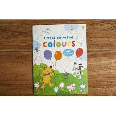 Kids Coloring Book Learning Activity Educational Books