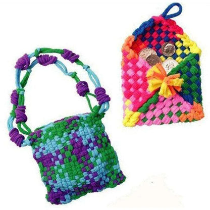 Kids Loom Weaving Kit Bag Knitting Kit Childrens Crafts