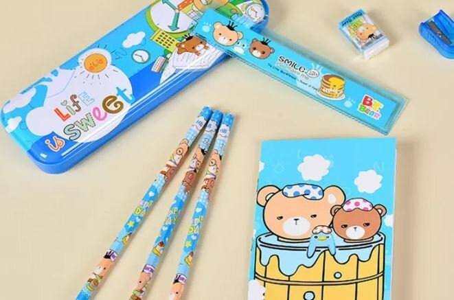 School Supplies For Kindergarten Cute Stationery Set For Kids