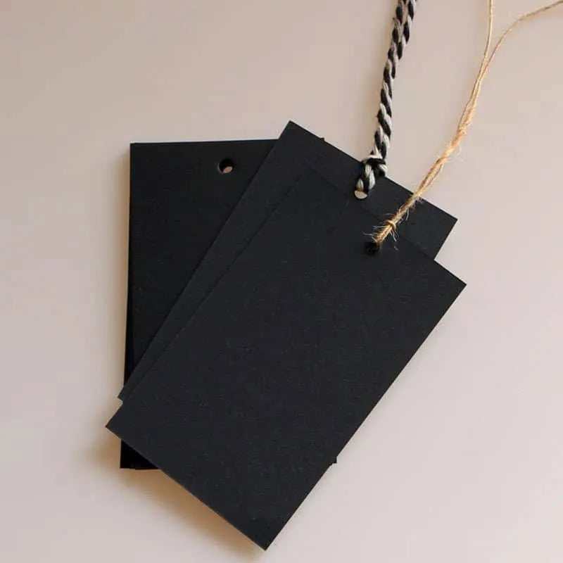 Blank Kraft Tag Cardboard Gift Cards Price Tags Gift Wrapping Packaging Supplies