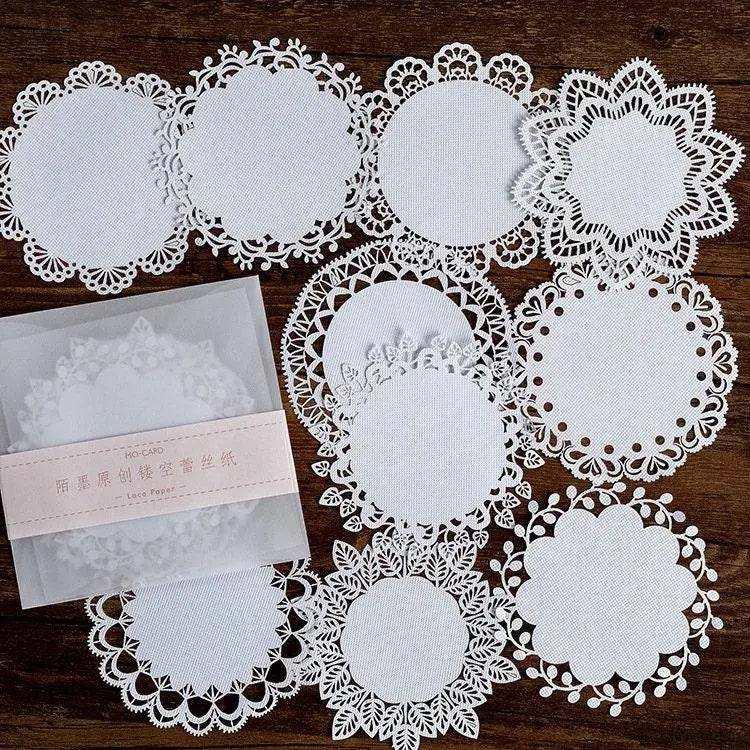 Lace Doilies Wedding Doily Wedding Invitation Craft Paper Scrapbook Supplies