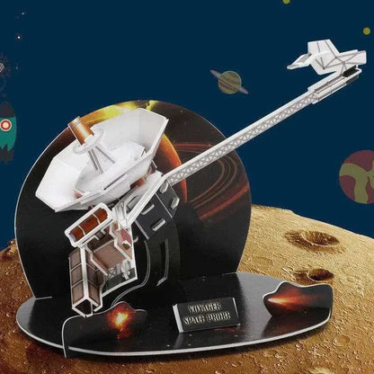 Large 3D Aerospace Solar System Spaceship Globe Jigsaw Puzzle DIY Educational Montessori Toys For Children Kids Adult Birthday Gifts