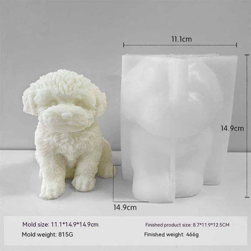 Large Cat Mold Animal Mold Cat Candle Plaster Mold DIY Decoration Kitten Ornament