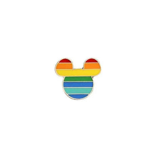 LGBT flag rainbow enamel pin Love is Love Gay Pride stickers