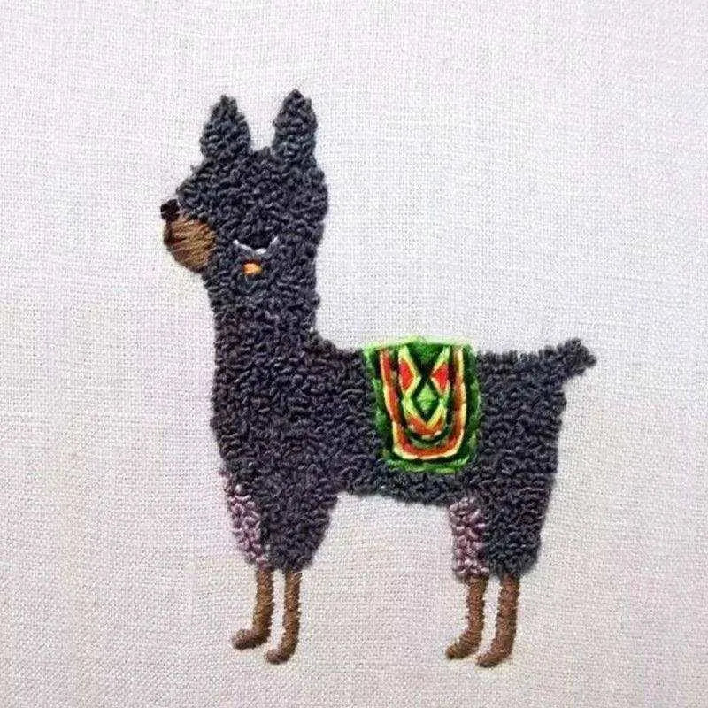 llama decor, llama gift, llama wall, llama cross stitch, llama pattern, llama embroidery