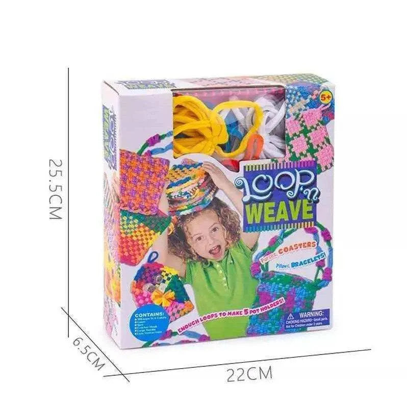 Loom Kit Loom Weaving For Kids Knitting Craft Set