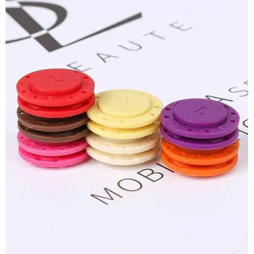 Magnetic buttons sew on bag closure DIY clothing fastener scrapbooking embellishments