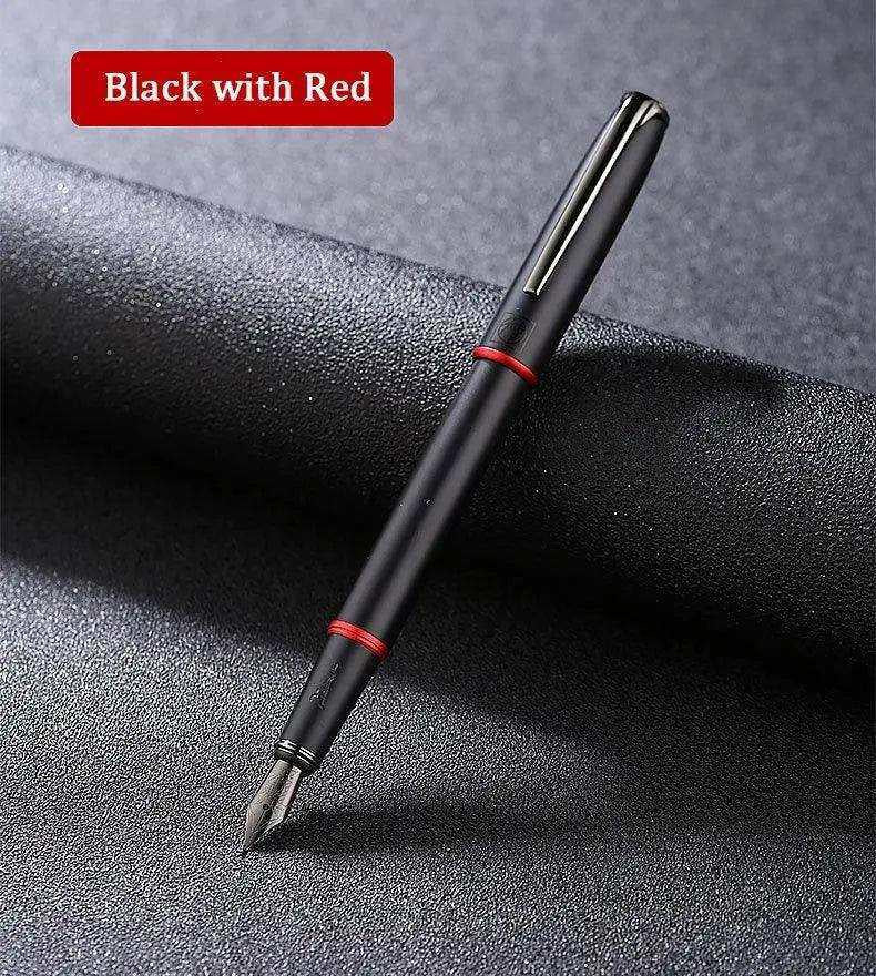 Matte black fountain Pen sleek stylish pens