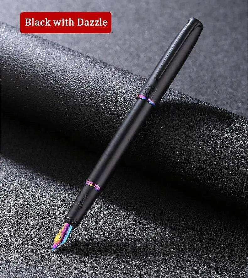 Matte black fountain Pen sleek stylish pens