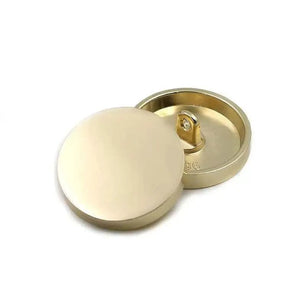 Metal Buttons Round Button Sewing Accessories - 20pcs, Gold/Black/Silver, Multiple Sizes - DiyCraftsProject