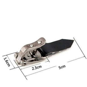 Metal coat buckle for DIY dressmaking sew on bag clasps