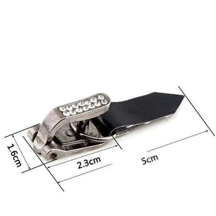 Metal coat buckle for DIY dressmaking sew on bag clasps