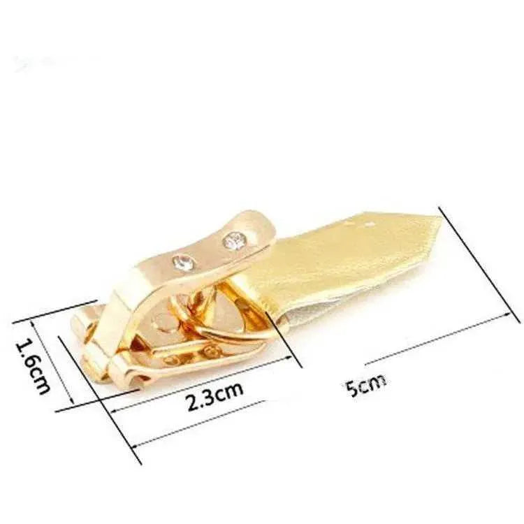 Metal coat buckle for DIY dressmaking sew on bag clasps