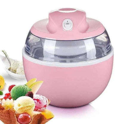 Mini Ice Cream Maker Portable Ice Cream Maker DIY Dessert Making Kitchen Accessories