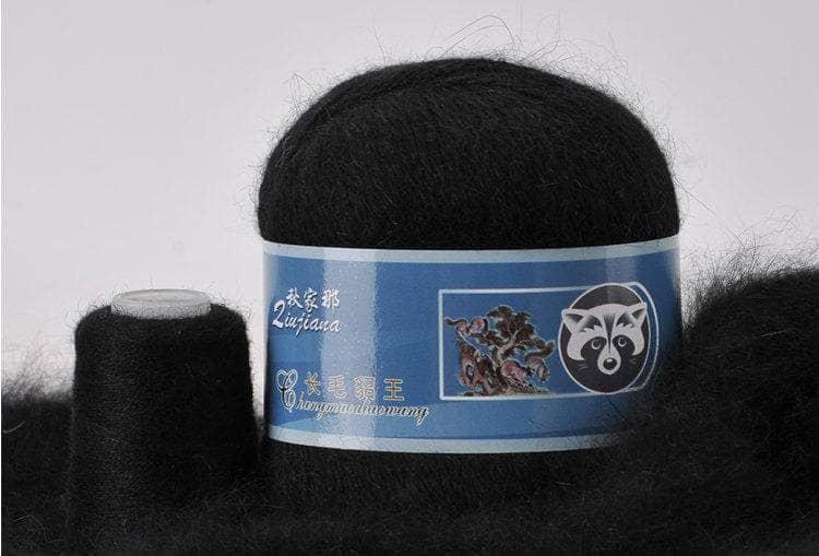 Mink fabric cashmere yarn 50 gram plus 20 gram matching thread