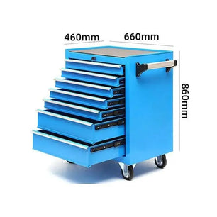 Mobile Tool Cabinet Heavy-duty Parts Cabinet Workshop 7-drawer Tool Box