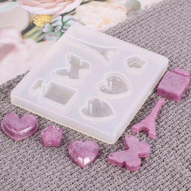 Number And Letter Button Mould