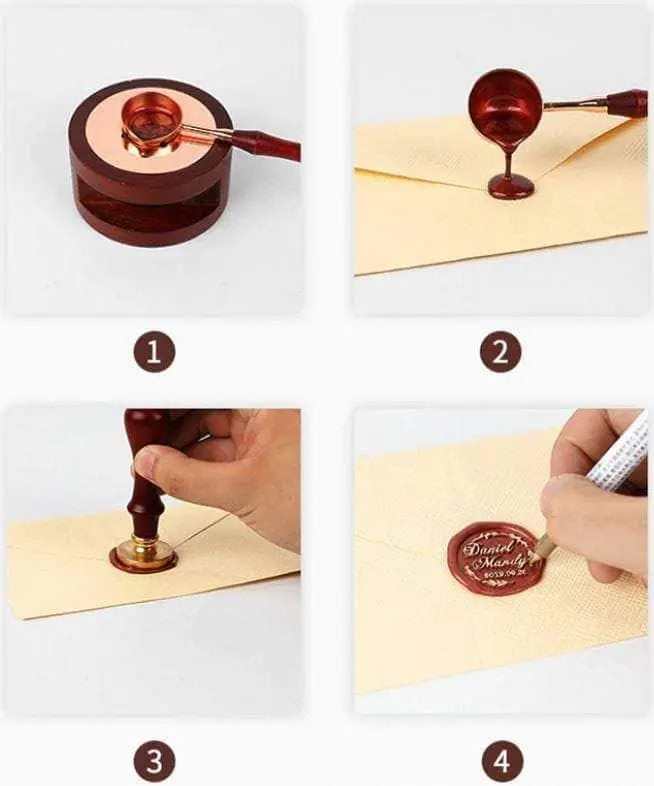 Octagon Sealing Wax Beads Envelope Wax Stamp Seal Beads Cardmaking Accessories Scrapbook Supplies