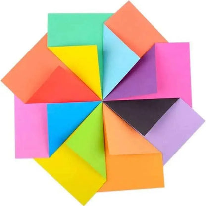 Origami Paper Two Tone Sheets For Paper Folding Two Color Papers Crafting Sheet 24pcs Per Pack