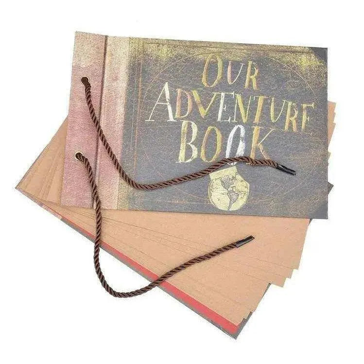 Our Adventure Book DIY Scrapbook Photo Album Memory Keepsake Album