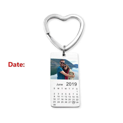 Photo Keychain Personalized Anniversary Gift Custom Keychain