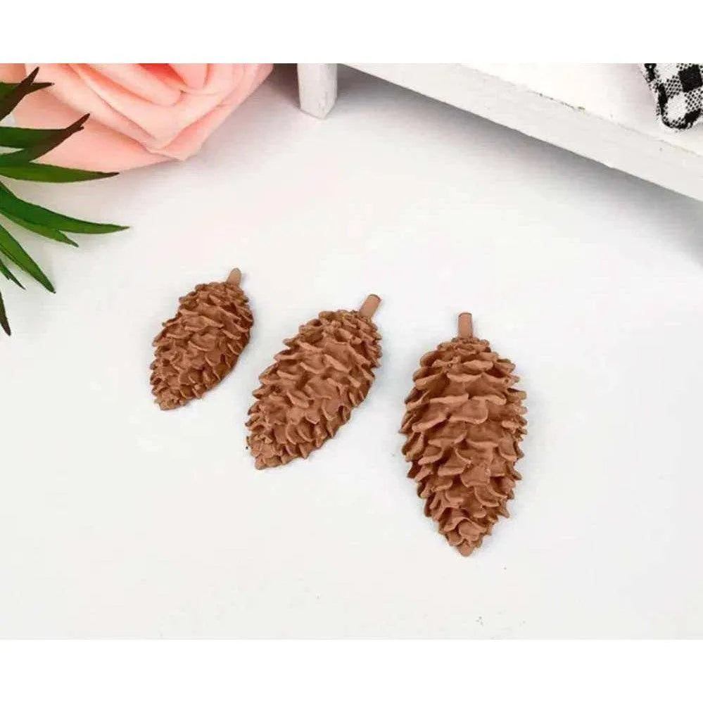 Pinecone Mold Kitchen Accessories Pinecones Moulds Baking Supplies Cake Fondant Molds Candy Silicone Mould DIY Chocolate Making