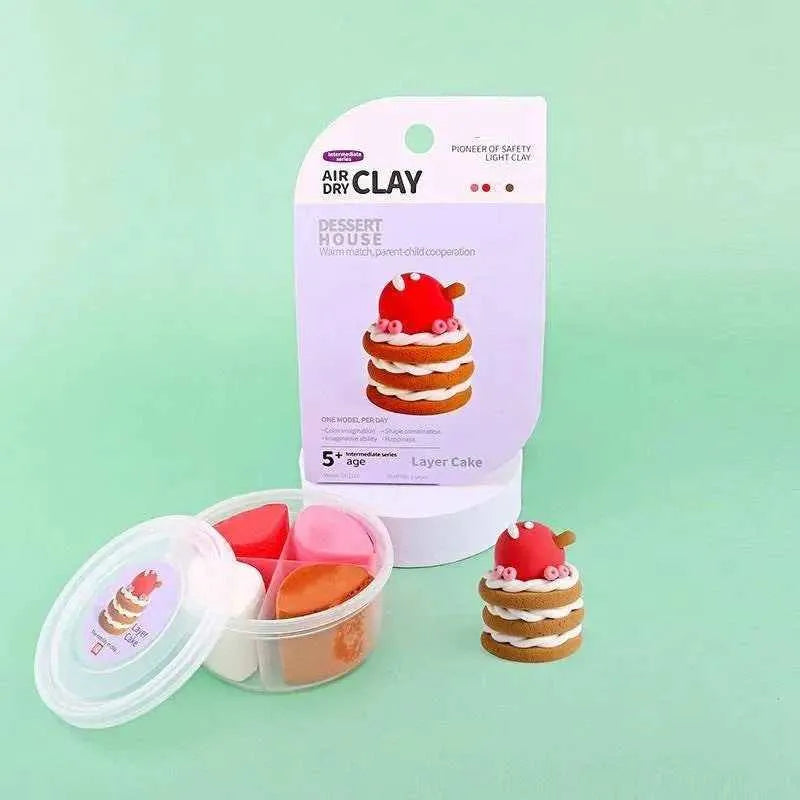 Play Clay Food Toy Plasticine Food Early Education Fine Motor Skills