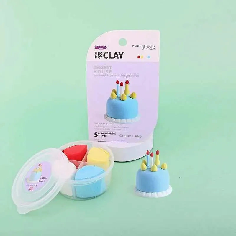 Play Clay Food Toy Plasticine Food Early Education Fine Motor Skills