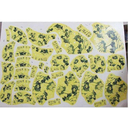 Pottery Applique Clay Decal Underglaze Sticker