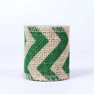 Printed Burlap Ribbon Gift Wrapping Craft Ribbon Party Decor DIY Hat Making Haircrafts Accessories 2 Meters