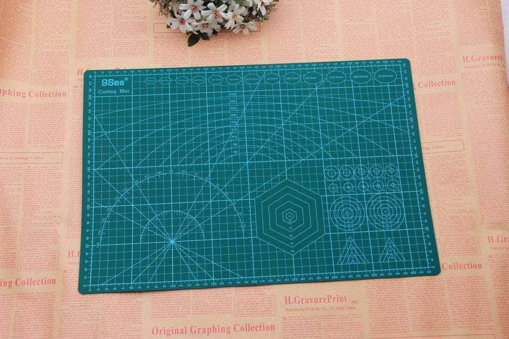 PVC Cutting Mat A3 A4 A5 Double Sided Fabric Cutting Board