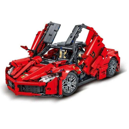 Race Car Model Building Kit Building Block Model Car 1659 Pieces