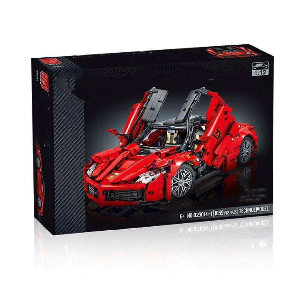 Race Car Model Building Kit Building Block Model Car 1659 Pieces